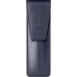 Etui piele Parker Navy perlat