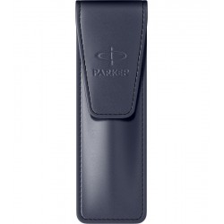 Etui piele Parker Navy perlat Etui piele Parker Navy perlat