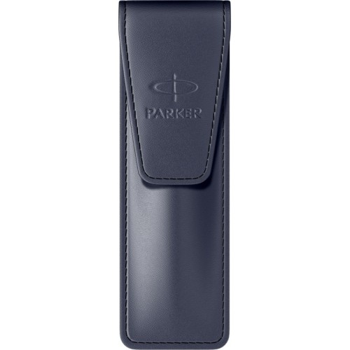 Etui piele Parker Navy perlat