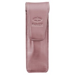 Etui piele Parker Pink