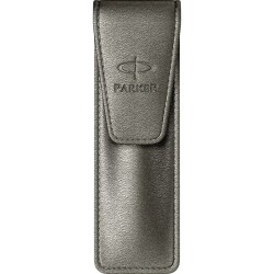 Etui piele Parker SilverGrey