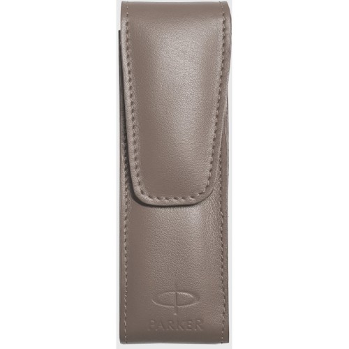 Etui piele Parker  Elitte Beige