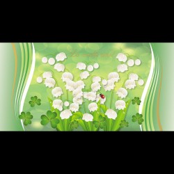 Felicitare La multi ani! - lacramioare