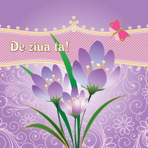 Felicitare Martie - branduse