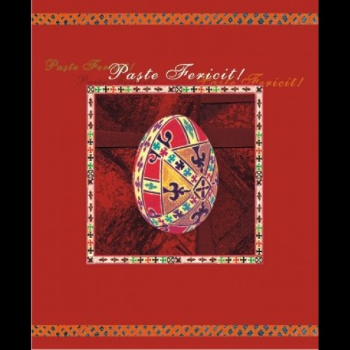 Felicitare Paste - ou desenat