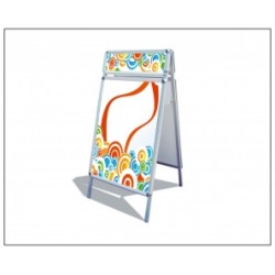 info Stand Dublu Visual info Stand Dublu Visual