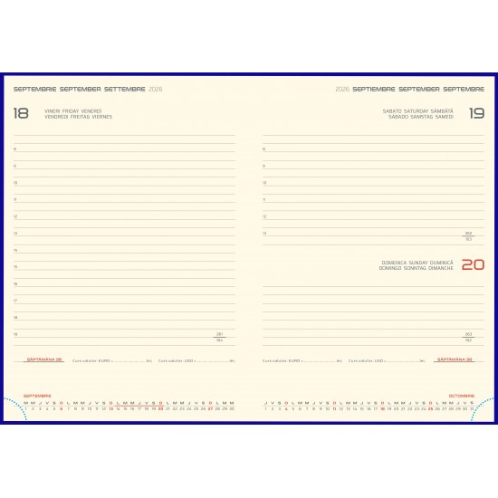 Agenda de lux Riga 15x21cm Agenda de lux Riga 15x21cm