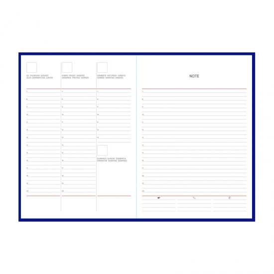 Agenda Cervino 15x21cm nedatata Agenda Cervino 15x21cm nedatata
