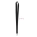 Lanyard cu carabina metalica Juso Lanyard cu carabina metalica Juso