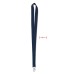 Lanyard cu carabina metalica Juso Lanyard cu carabina metalica Juso