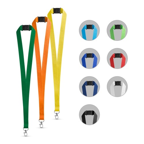 Lanyard din poliester Leeds