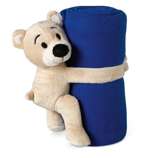 Patura polar cu ursulet Patura polar cu ursulet