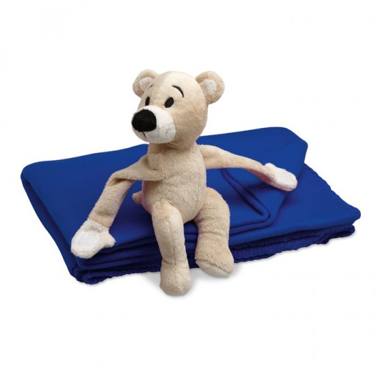 Patura polar cu ursulet Patura polar cu ursulet