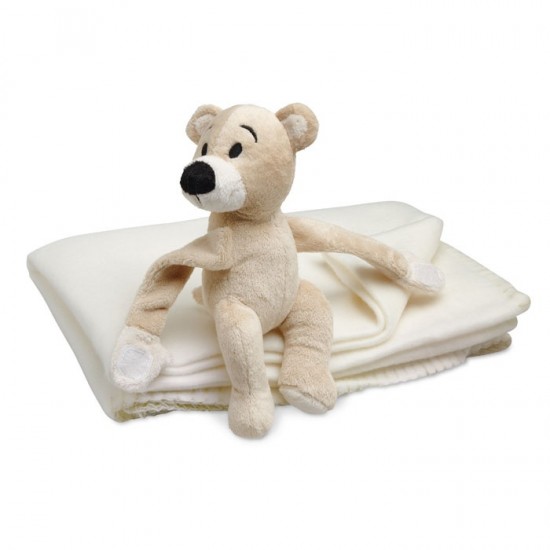 Patura polar cu ursulet Patura polar cu ursulet