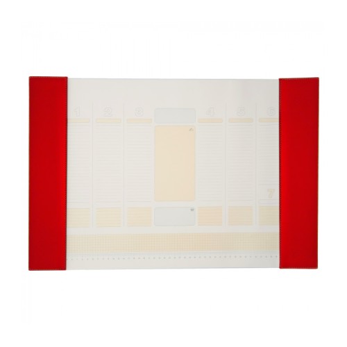Mapa birou 56*38cm Precision Alicante rosu