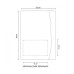 Mapa lux Black cu fermoar