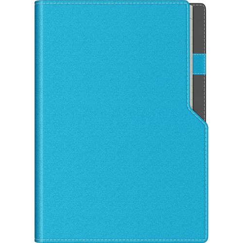 Agenda Precision Ultra A5 cu spirala Sky Blu