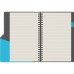 Agenda Precision Ultra A5 cu spirala Sky Blu Agenda Precision Ultra A5 cu spirala Sky Blu