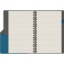 Agenda Precision Ultra A5 cu spirala Blue Navy