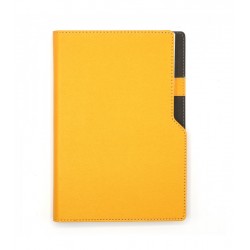 Agenda Precision Ultra A5 cu spirala Gold