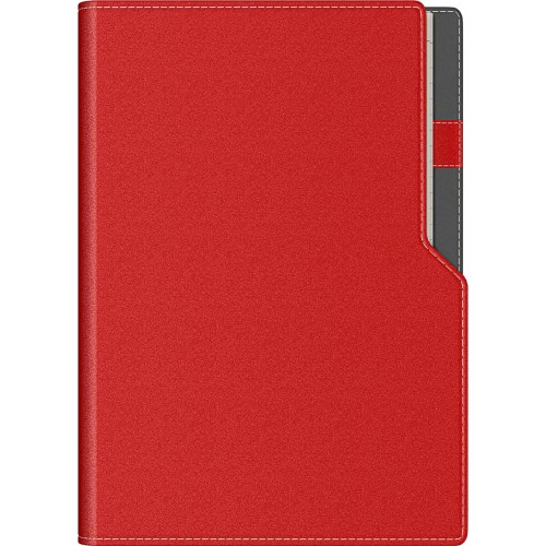 Agenda Precision Ultra A5 cu spirala Red