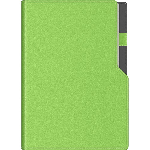 Agenda Precision Ultra A5 cu spirala Green Apple