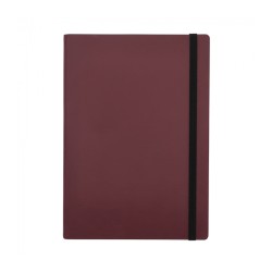 Notes A5 Precision Velvet  Burgundy