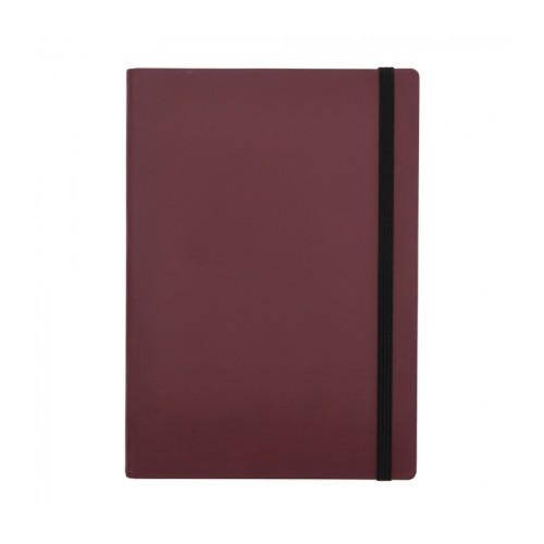 Notes A5 Precision Velvet  Burgundy