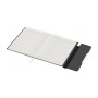 Notes B6 tip mapa inscriptionata Parker black