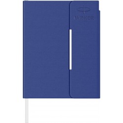 Notes B6 tip mapa inscriptionata Parker blue
