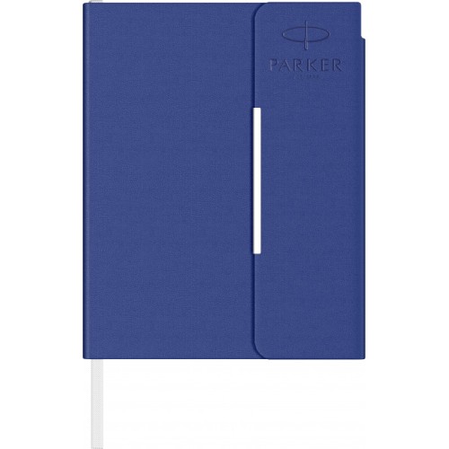 Notes B6 tip mapa inscriptionata Parker blue