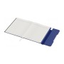 Notes B6 tip mapa inscriptionata Parker blue