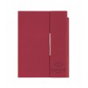 Parker - Notes B6 tip mapa inscriptionata Parker burgundy