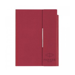 Parker - Notes B6 tip mapa inscriptionata Parker burgundy