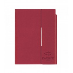 Parker - Notes B6 tip mapa inscriptionata Parker burgundy