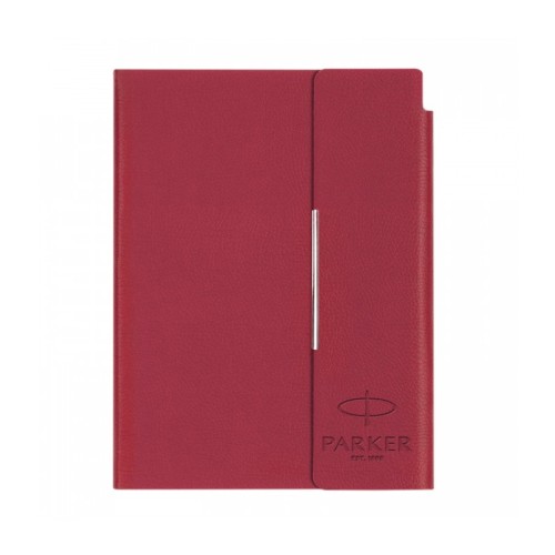 Parker - Notes B6 tip mapa inscriptionata Parker burgundy