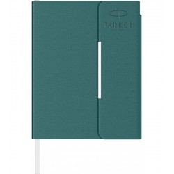 Notes B6 tip mapa inscriptionata Parker emerald