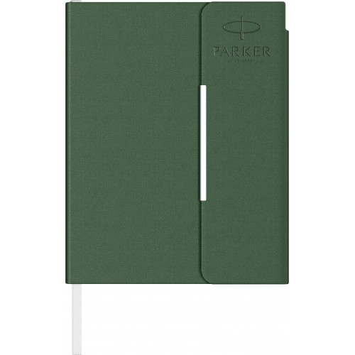 Notes B6 tip mapa inscriptionata Parker  green