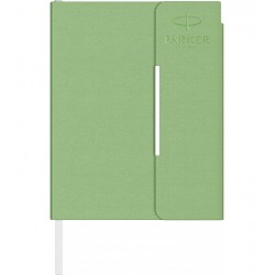 Notes B6 tip mapa inscriptionata Parker lime