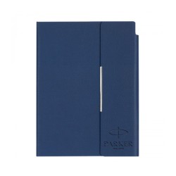 Notes B6 tip mapa inscriptionata Parker navy