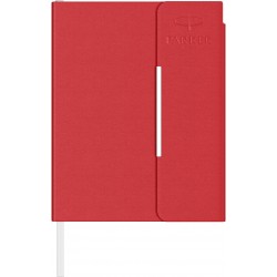 Notes B6 tip mapa inscriptionata Parker red