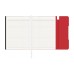 Notes B6 tip mapa inscriptionata Parker red