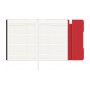 Notes B6 tip mapa inscriptionata Parker red