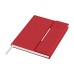 Notes B6 tip mapa inscriptionata Parker red