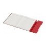 Notes B6 tip mapa inscriptionata Parker red