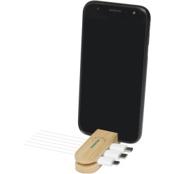 Organizator cabluri bambus Edulis 