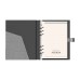 Organizer A5 cu catarama grey