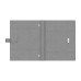 Organizer A5 cu catarama grey