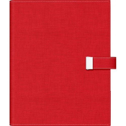 Organizer A5 cu catarama rosu
