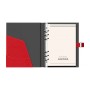 Organizer A5 cu catarama rosu